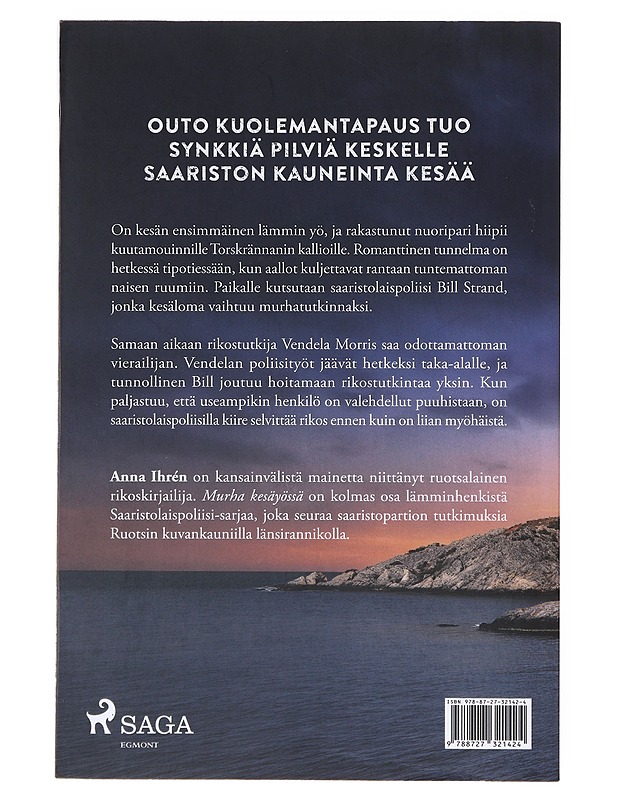 Murha kesäyössä - Ihrén, Anna - Romaanit ja novellit - 10105632061 - 1