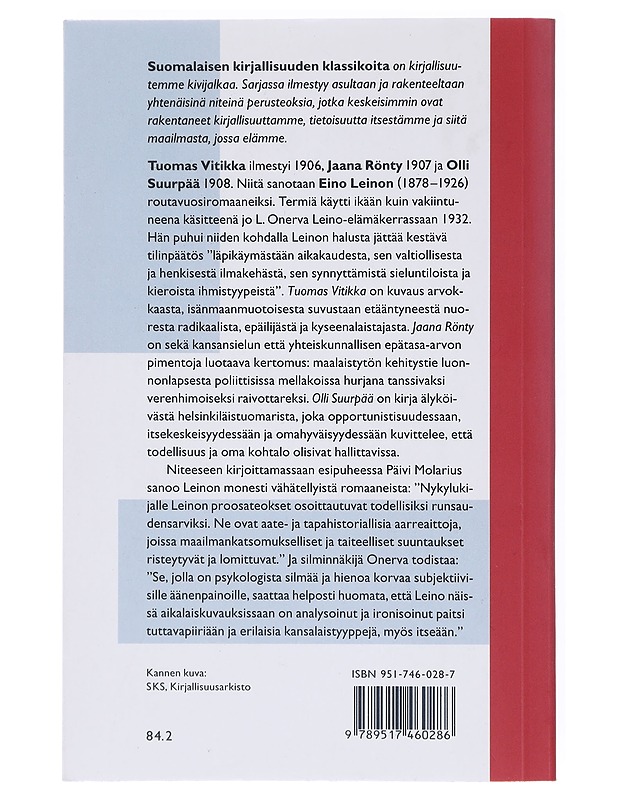Routavuositrilogia - Eino Leino - Kirja lahjaksi - 10105632089 - 1