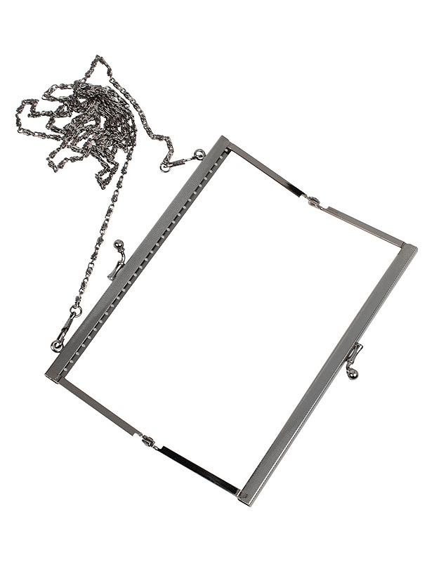Laukunkehys 8 x 19 cm + olkahihnaketju 120 cm - Käsityö - 10105632106 - 0