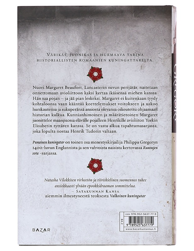 Punainen kuningatar - Philippa Gregory - Romaanit ja novellit - 10105632137 - 1