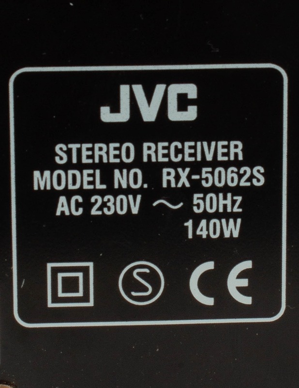 JVC RX-5062 kotiteatteri viritin/vastaanotin - Viihde-elektroniikka - 10105632150 - 3