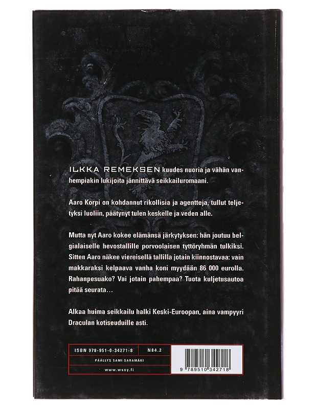 Draculan ratsu - Ilkka Remes - Nuorten kirjat - 10105632154 - 1