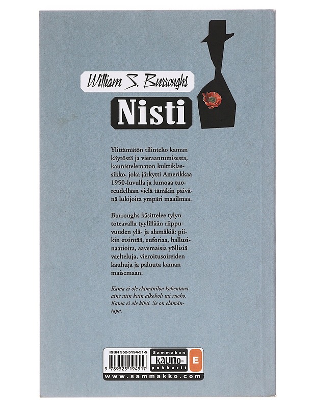 Nisti - Burroughs, William S. - Romaanit ja novellit - 10105632177 - 1