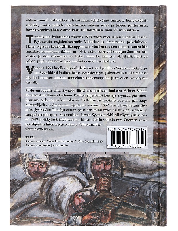 Taiteilijan talvisota - Oiva Syyrakki - Kirja lahjaksi - 10105632188 - 1