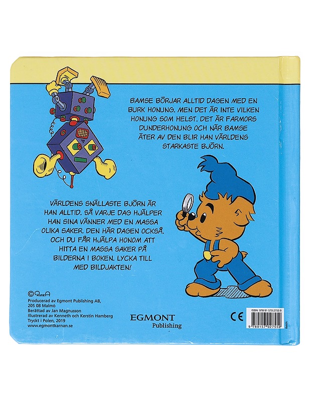 Bamse : sakletardagen - Magnusson, Jan - Lastenkirjat - 10105632213 - 1