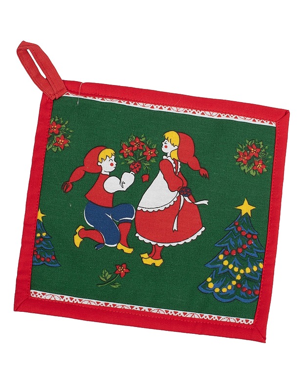 Vintage Joulupatalappu, 19 x 20 cm - Keittiötekstiilit - 10105632219 - 0