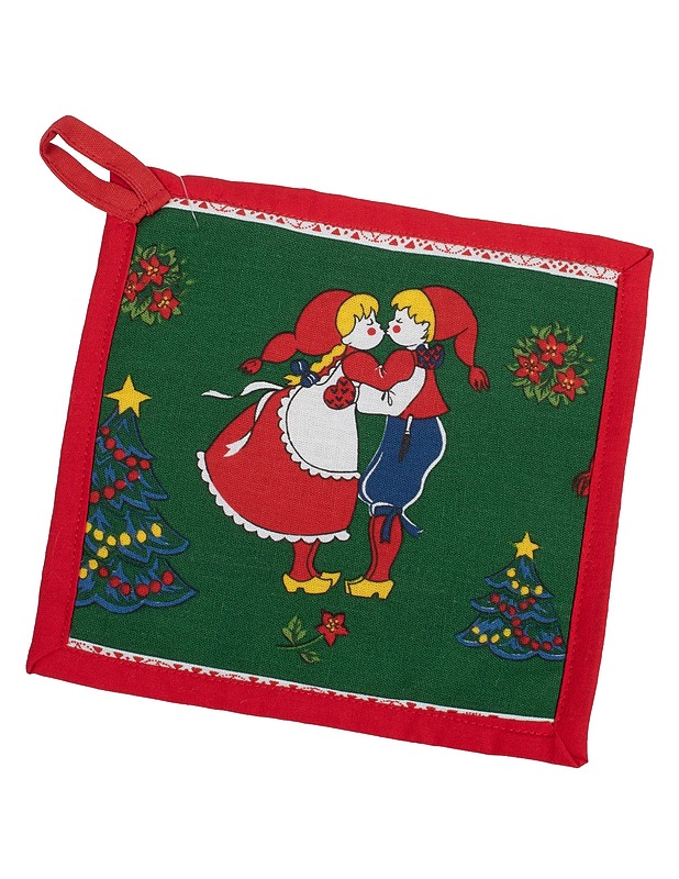 Vintage patalappu, 19 x 20 cm - Keittiötekstiilit - 10105632222 - 0
