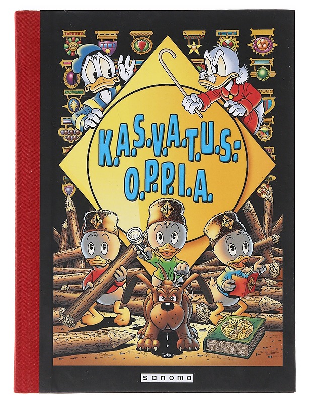 Aku Ankka: Lentävä hollantilainen/k.a.s.v.a.t.u.s.o.p.p.i.a - Sarjakuvat - 10105632312 - 1