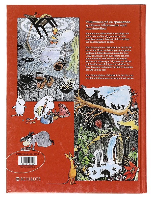 Mumindalens bildordbok / svenska-engelska - Jansson, Tove - Tietokirjat ja oppaat - 10105632317 - 1