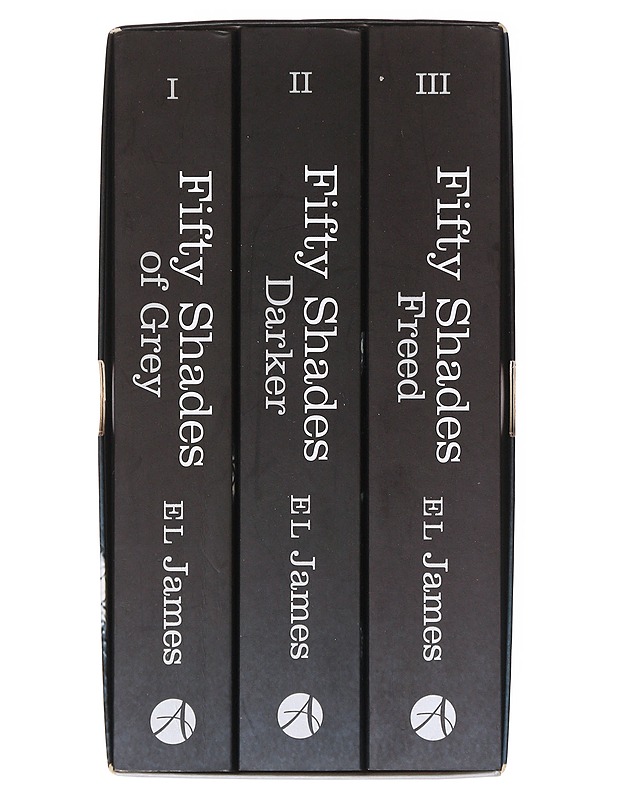 50 shades of gray-boksi - Romaanit ja novellit - 10105632333 - 0