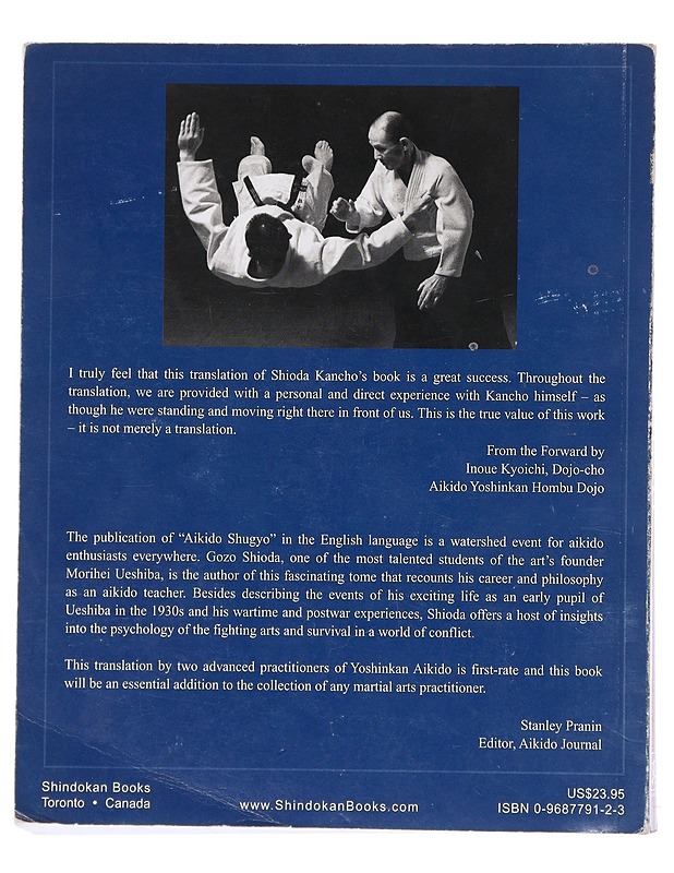 Aikido shugyo: harmony in confrontation - Gozo Shioda - Harrastekirjat - 10105632350 - 1