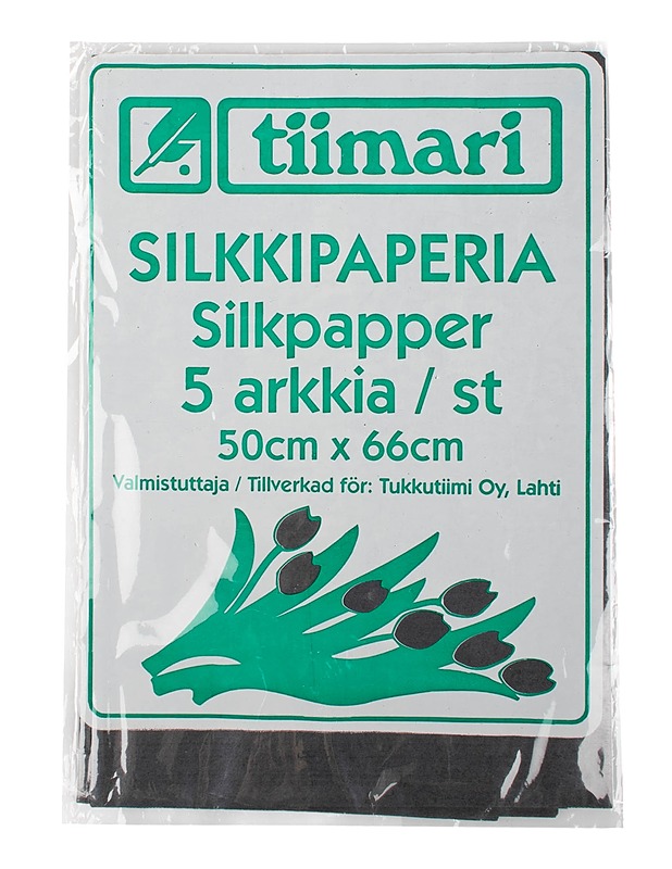 TIIMARI silkkipaperi, 5kpl/pkt - Askartelu - 10105632351 - 0