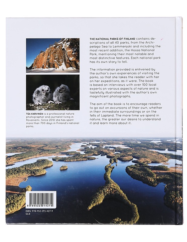The national parks of Finland - Karvinen, Tea - Tietokirjat - 10105632455 - 1