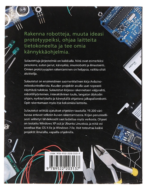 Sulautetut : opi rakentamaan robotteja ja muita sulautettuja järjestelmiä - Karvinen, Tero - Tietokirjat ja oppaat - 10105632520 - 1