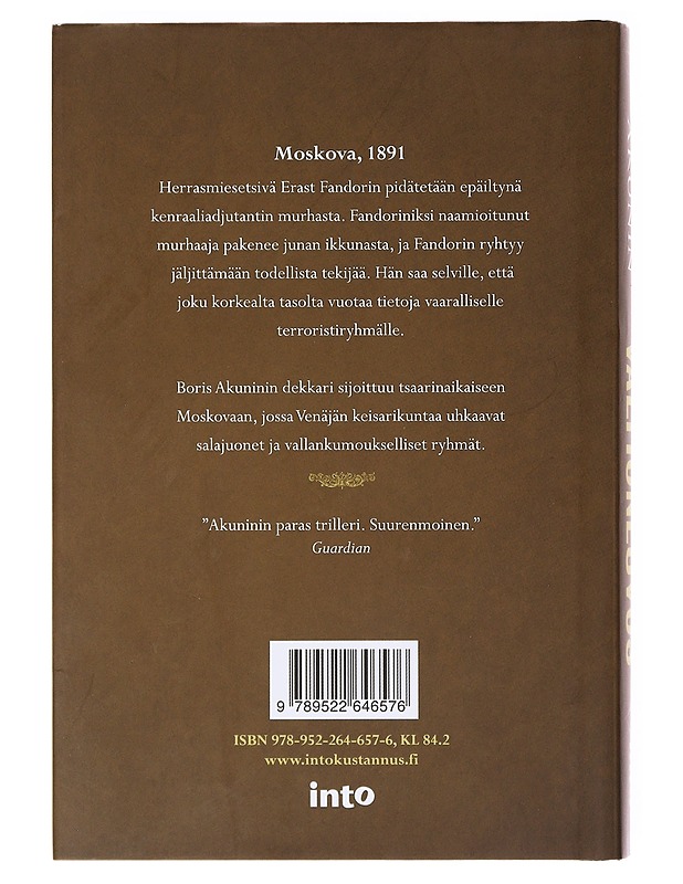 Valtioneuvos - Akunin, Boris - Jännitys ja dekkarit - 10105632554 - 1