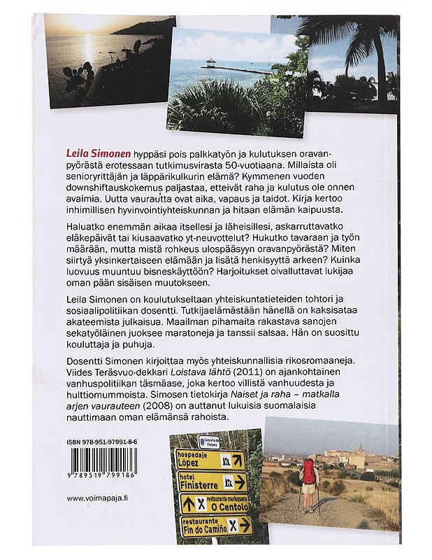 Polulta poikkeamisen taito - Leila Simonen - Elämäkerrat ja muistelmat - 10105632574 - 1