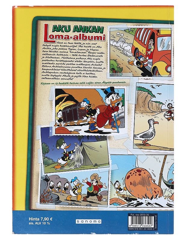 Aku Ankan loma-albumi / 2/2013 Helteen hellimät - Hulkkonen, Hertta - Sarjakuvat - 10105632577 - 1