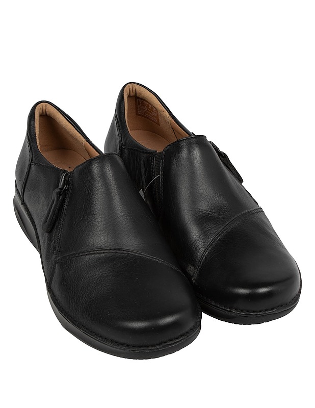 CLARKS Appley Zip Naisten Loaferit, 5D - Naisten kävelykengät ja tennarit - 10105632612 - 0