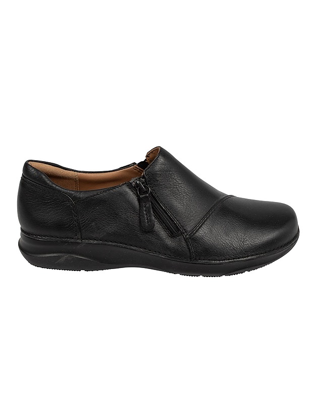 CLARKS Appley Zip Naisten Loaferit, 5D - Naisten kävelykengät ja tennarit - 10105632612 - 1