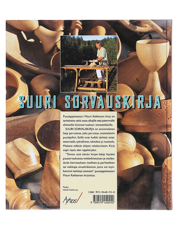 Suuri sorvauskirja - Mauri Kekkonen - Elämäkerrat ja muistelmat - 10105632643 - 1