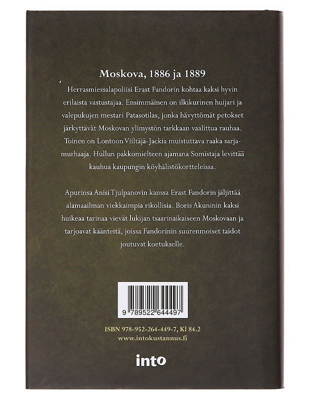 Erikoistehtäviä - Akunin, Boris - Romaanit ja novellit - 10105632649 - 1