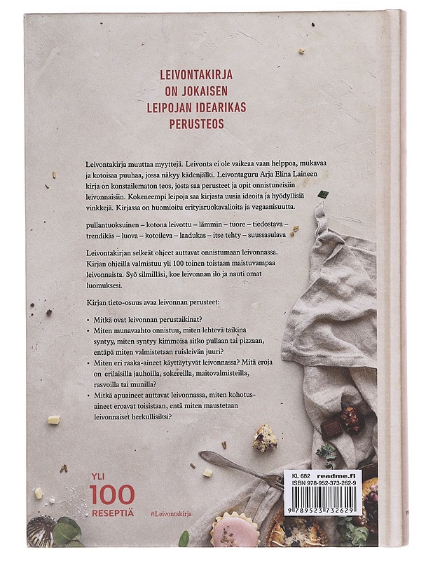 Leivonta / leipurin keittiössä - Laine, Arja Elina - Ruokakirjat - 10105632712 - 1