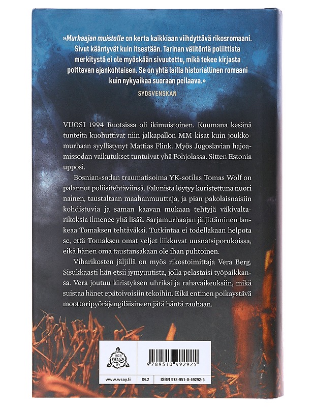 Murhaajan muistolle - Engman, Pascal - Romaanit ja novellit - 10105632735 - 1
