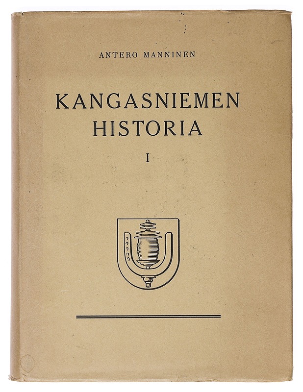 Kangasniemen historia I - Antero Manninen - Historiakirjat - 10105632783 - 0