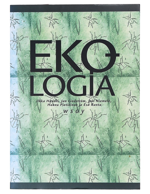Ekologia - Hanski, Ilkka - Tietokirjat ja oppaat - 10105632788 - 0