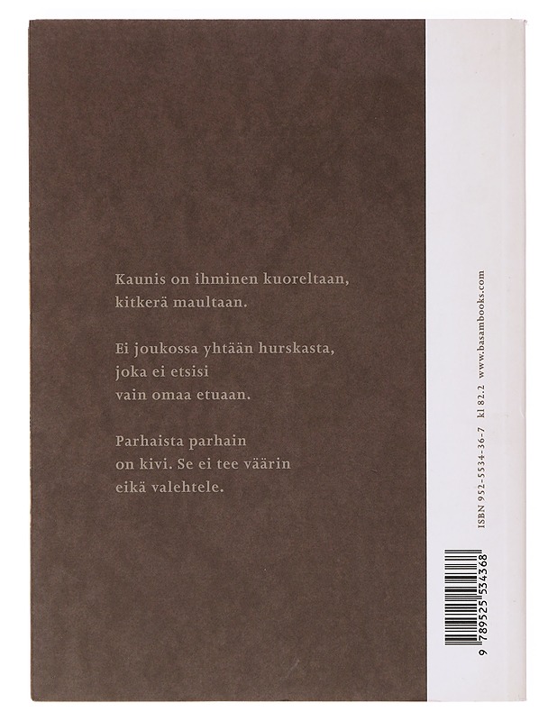 Runoja elämän tarpeettomuudesta - Abul-Alâ' al-Ma'arri - Runot ja näytelmät - 10105632885 - 1