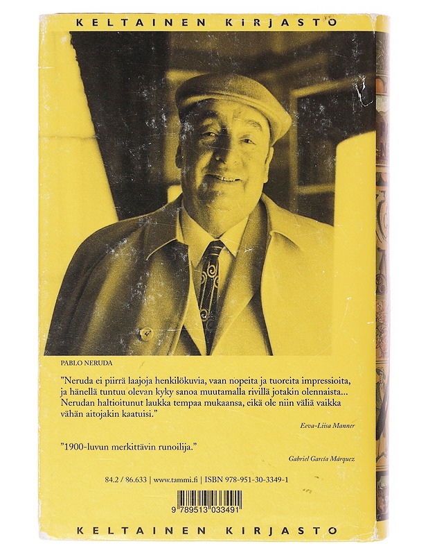 Tunnustan eläneeni - Pablo Neruda - Elämäkerrat ja muistelmat - 10105632900 - 1