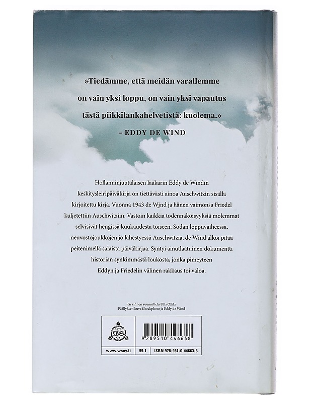 Pääteasema Auschwitz - Wind, Eddy de - Elämäkerrat ja muistelmat - 10105632940 - 1