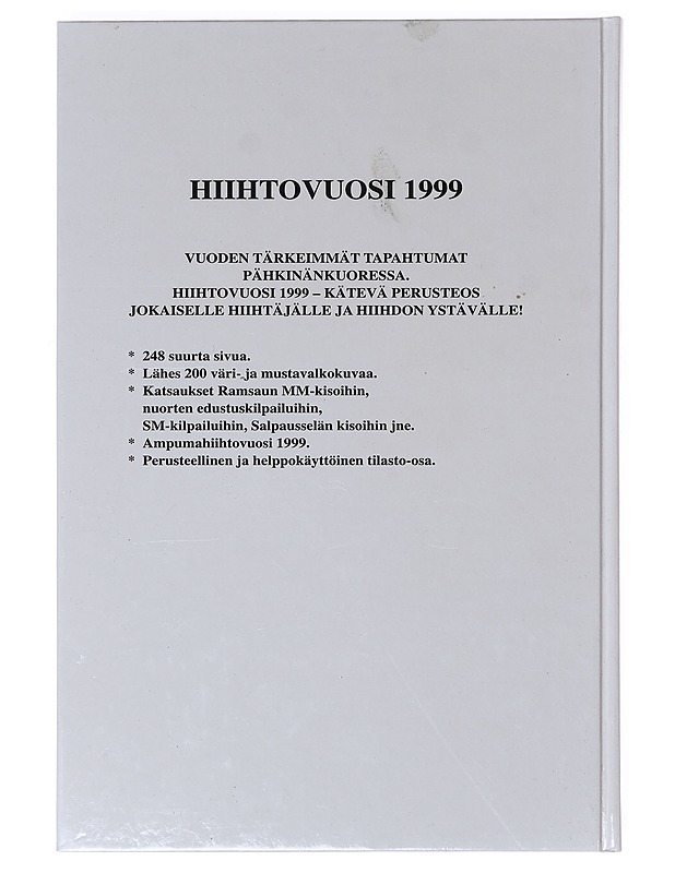 Hiihtovuosi 1999 - Rauno Liimatainen - Historiakirjat - 10105632959 - 1