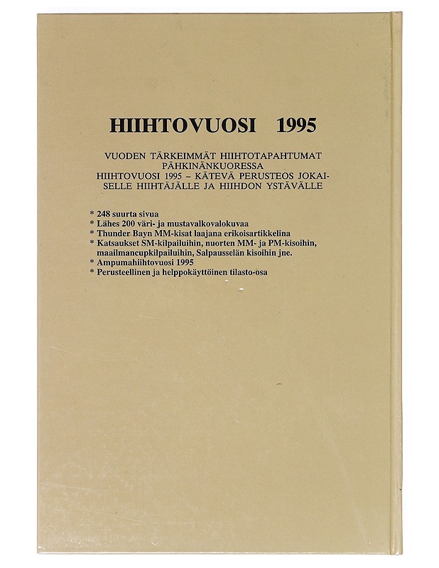 Hiihtovuosi 1995 - Rauno Liimatainen - Historiakirjat - 10105632977 - 1