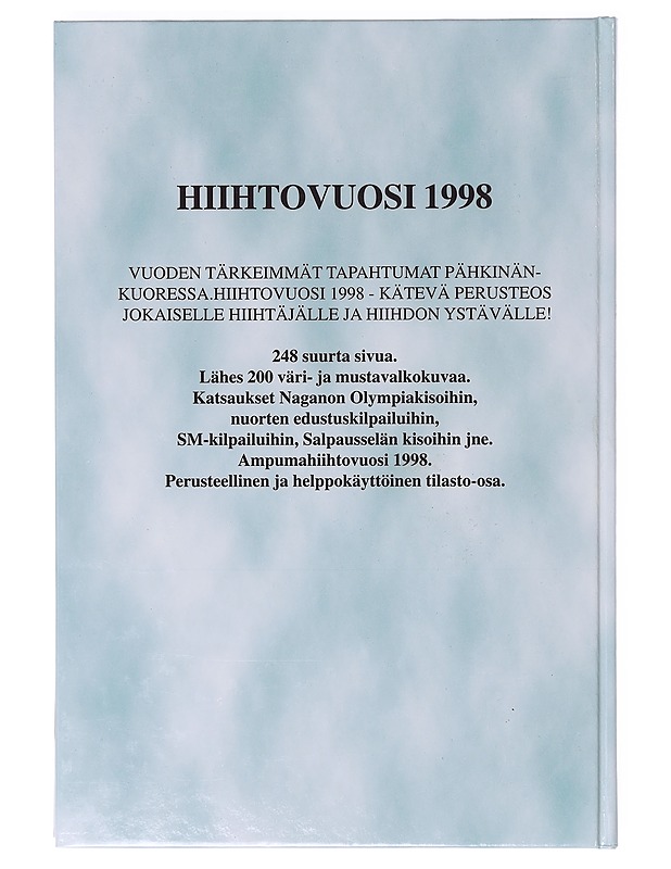 Hiihtovuosi 1998 - Rauno Liimatainen - Historiakirjat - 10105633008 - 1