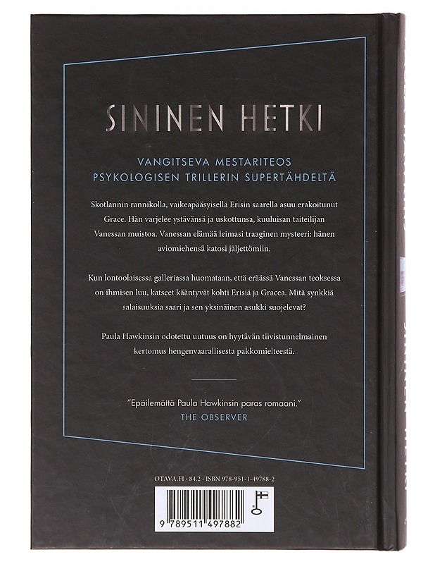 Sininen hetki - Hawkins, Paula - Jännitys ja dekkarit - 10105633058 - 1
