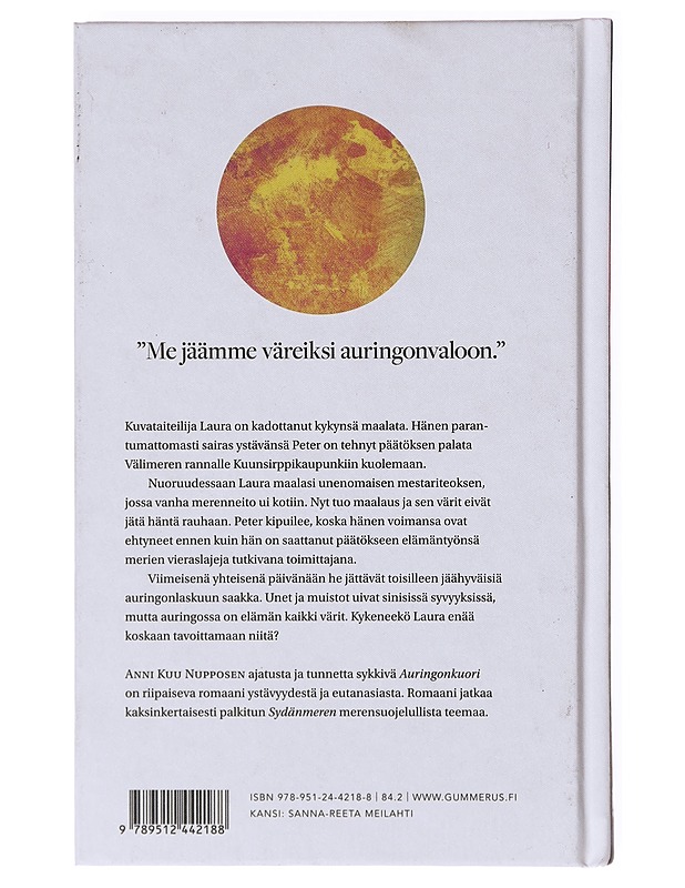 Auringonkuori - Nupponen, Anni - Romaanit ja novellit - 10105633059 - 1