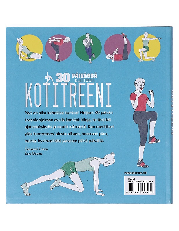 Kotitreeni : 30 päivässä kuntoon! - Costa, Giovanni - Tietokirjat ja oppaat - 10105633078 - 1