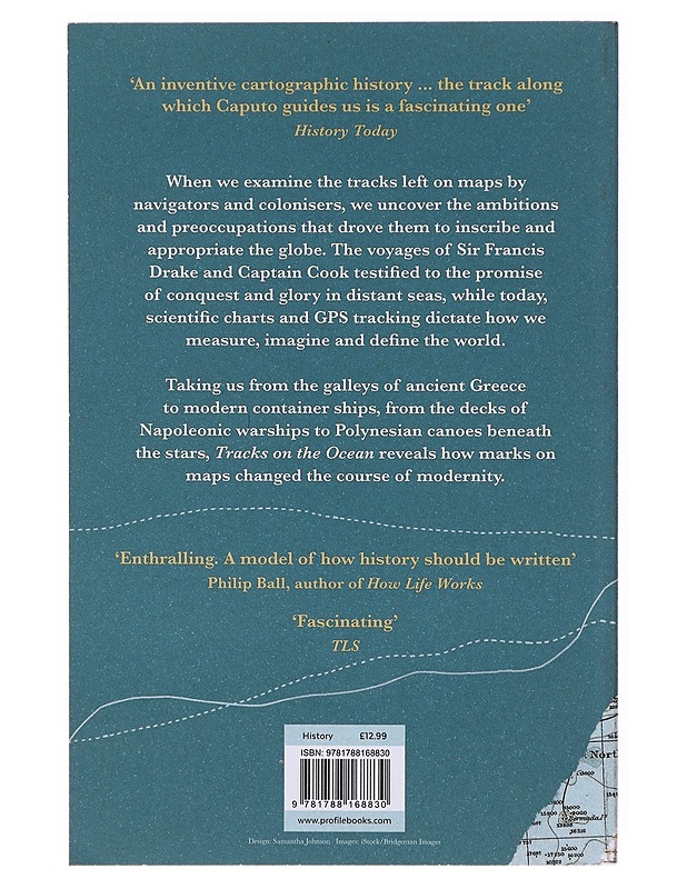 Tracks on the Ocean : A History of Trailblazing, Maps and Maritime Travel - Sara Caputo - Historiakirjat - 10105633101 - 1