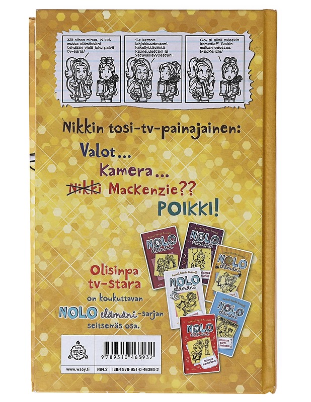 Nolo elämäni / 7 Olisinpa tv-stara - Russell, Rachel Renée - Lastenkirjat - 10105633143 - 1