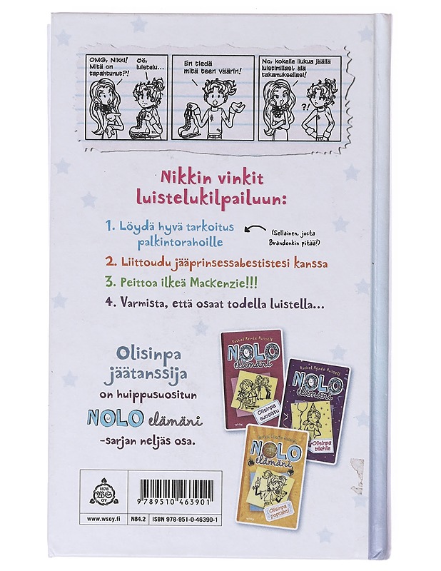 Nolo elämäni / 4 Olisinpa jäätanssija - Russell, Rachel Renée - Lastenkirjat - 10105633177 - 1
