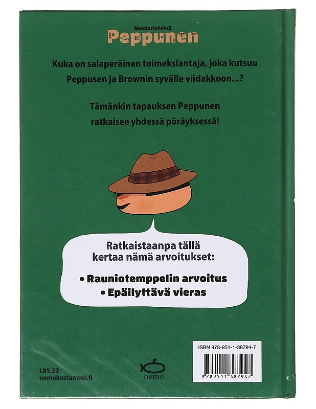 Mestarietsivä Peppunen / rauniotemppelin arvoitus - Troll - Lastenkirjat - 10105633199 - 1