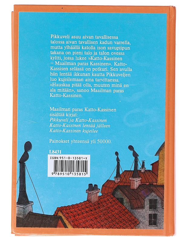 Maailman paras Katto-Kassinen - Lindgren, Astrid - Lastenkirjat - 10105633209 - 1