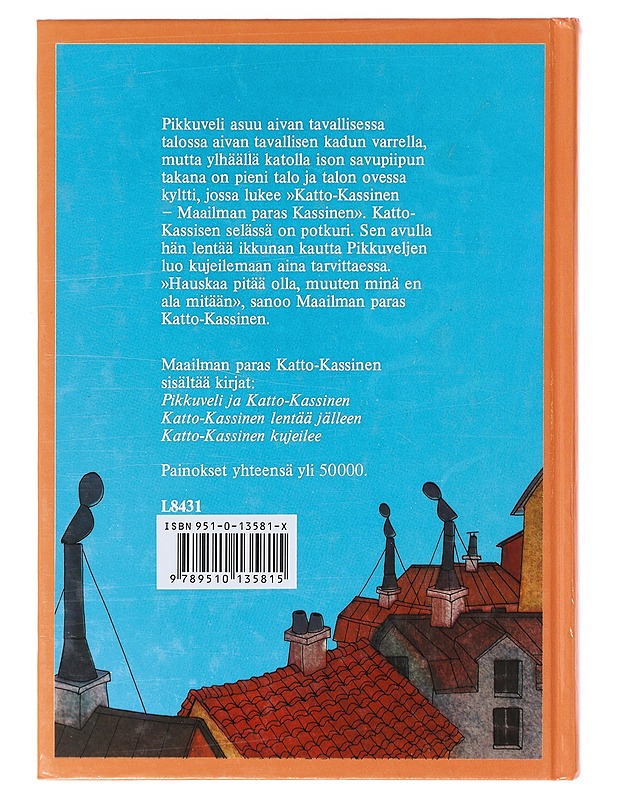 Maailman paras Katto-Kassinen - Lindgren, Astrid - Lastenkirjat - 10105633212 - 1