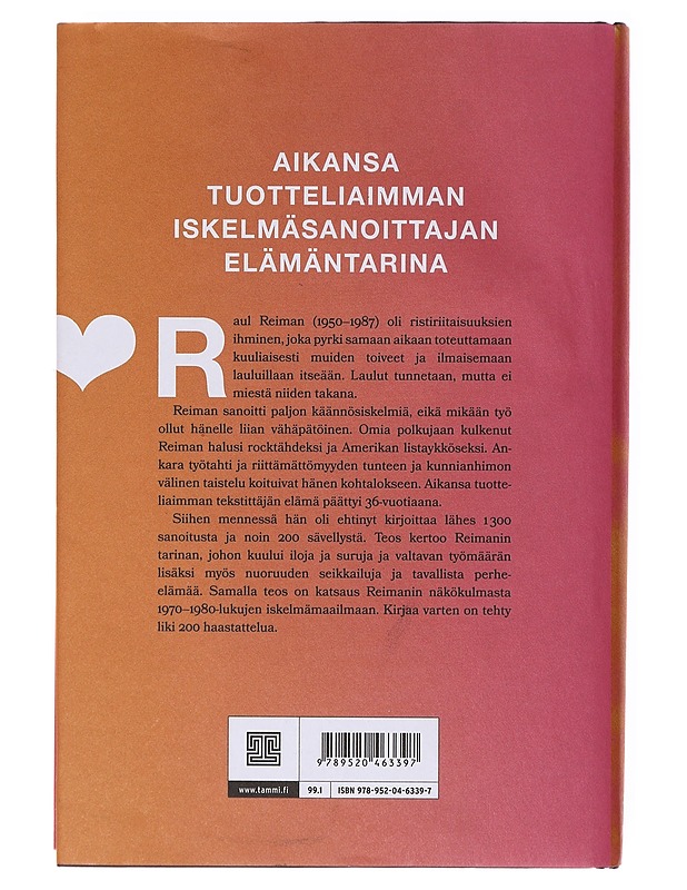 Raul Reiman - Tammela, Juha-Matti - Elämäkerrat ja muistelmat - 10105633218 - 1