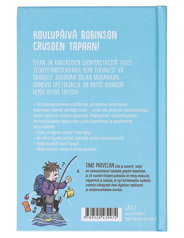 Ella ja kaverit autiosaarella - Parvela, Timo - Lastenkirjat - 10105633237 - 1
