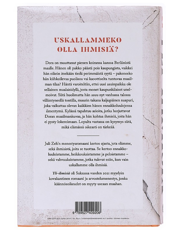 Yli-ihmisiä - Zeh, Juli - Romaanit ja novellit - 10105633244 - 1