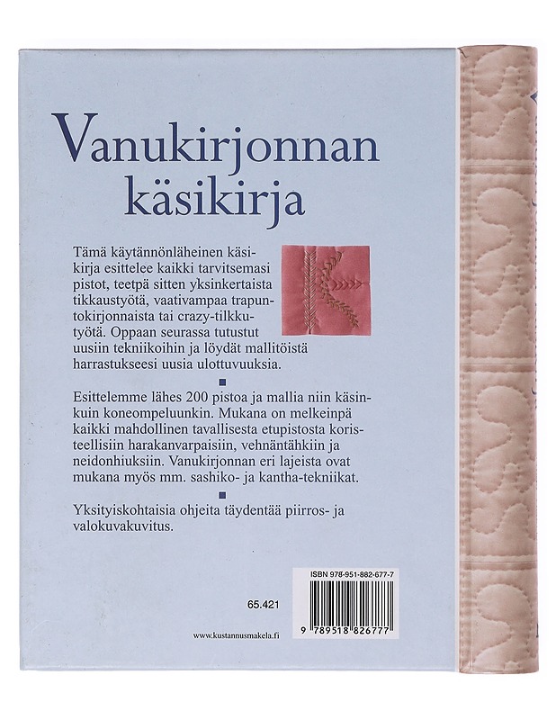 Vanukirjonnan käsikirja / pistot, ompeleet, tikkaaminen - Tinkler, Nikki - Kirja lahjaksi - 10105633255 - 1