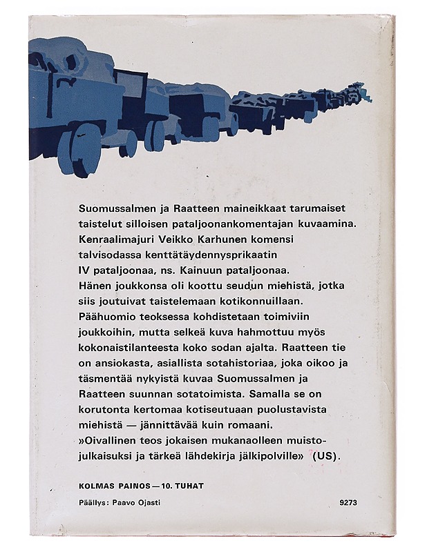 Raatteen tie - Veikko Karhunen - Historiakirjat - 10105633277 - 1