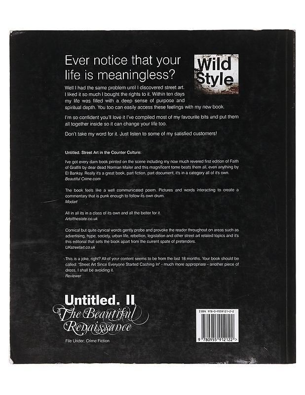 Untitled II : The Beautiful Renaissance: Street Art and Graffiti - Taide- ja kulttuurikirjat - 10105633276 - 1